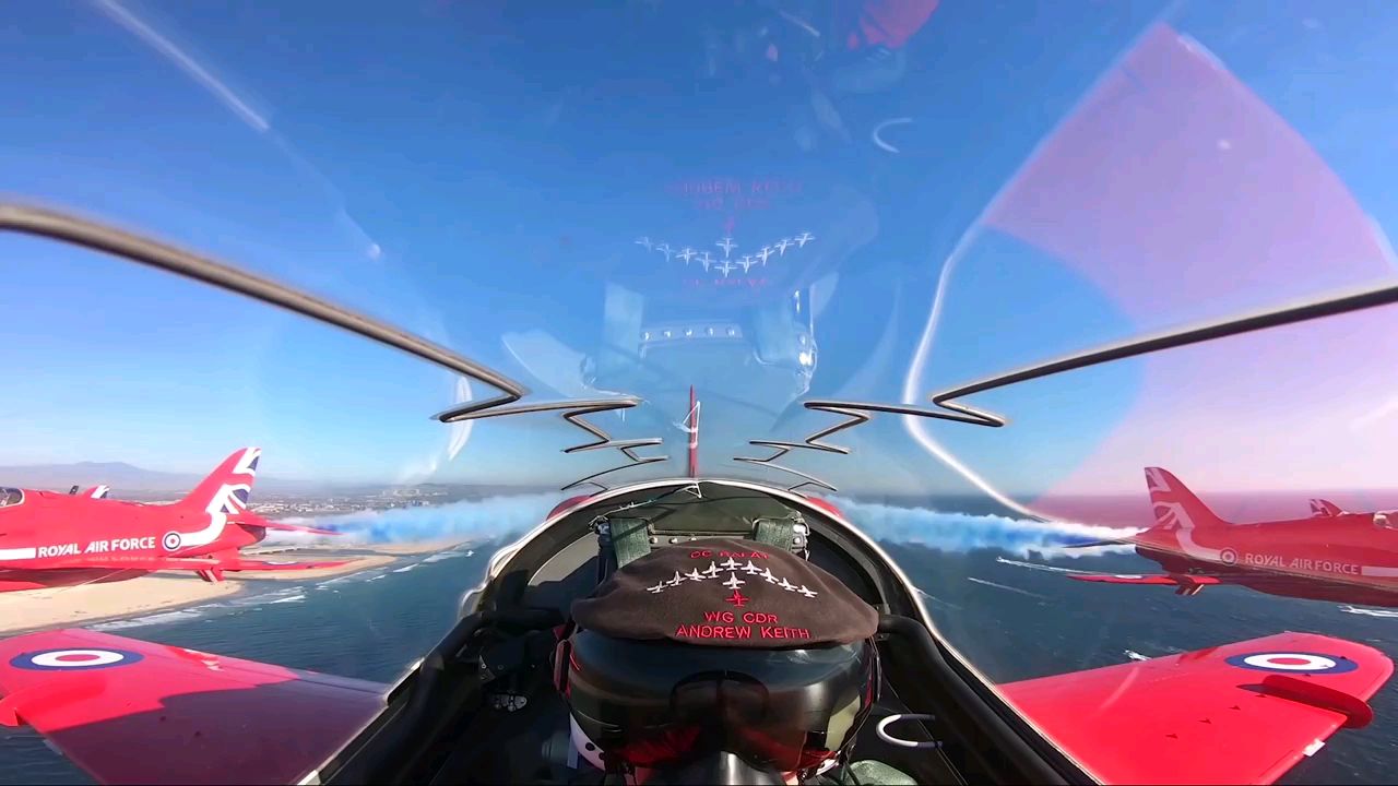 红箭座舱视频皇家空军特技飞行表演队